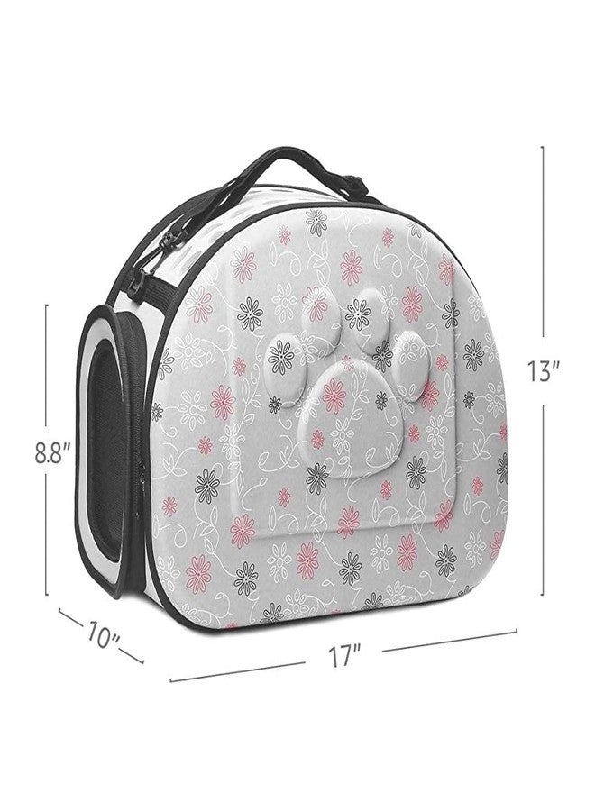 BohoBark Pet Cats Puppies Kitten Carrier Tote Cage Bag Breathable Airline Travel Mesh Ventilate Hiking and Outdoor Size M” Yellow - Image 2